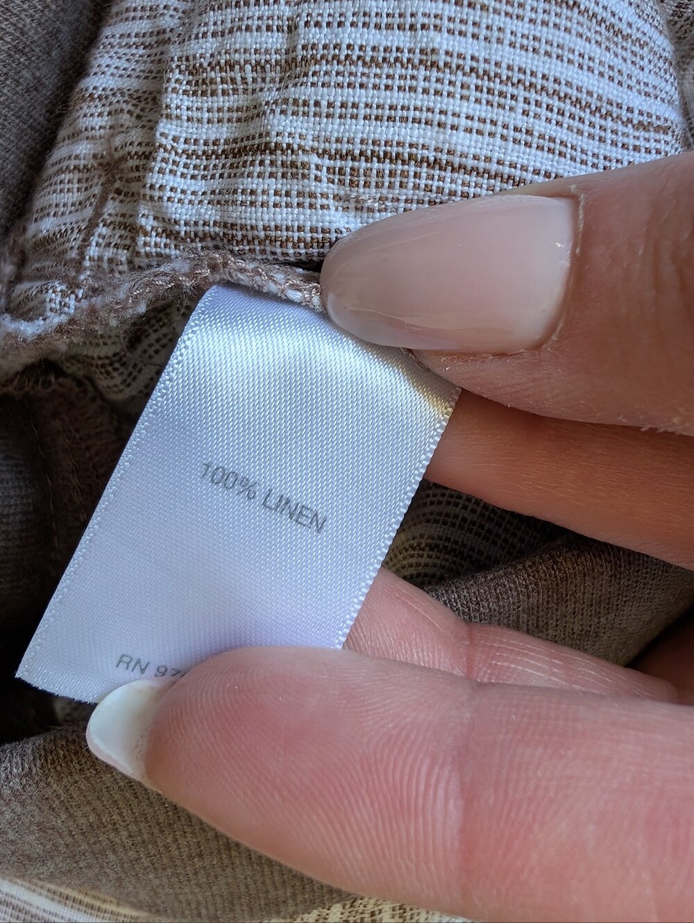 J Jill 100% Linen Pants, M - Picture 9 of 9